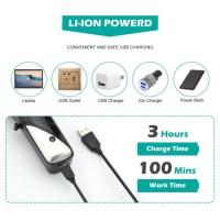 VGR V-002 9000RPM Magnetic Motor Salon Hair Cut Machine Cordless Rechargeable Professional Hair Clipper for Men