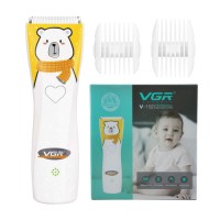 VGR V-152 Waterproof IPX7 Professional Ceramic Blades Electric Baby Hair Clipper Cordless Baby Hair Trimmer