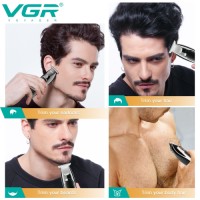 VGR V-030 Hot Selling Hair Cut Machine Cordless Hair Clippers Professional Rechargeable Electric Hair Trimmer for Men
