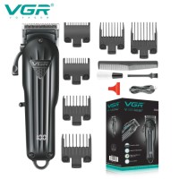 VGR V-282 Adjustable Best Powerful Professional Rechargeable Electric Barber Cordless Hair Clipper Beard Trimmer for Men
