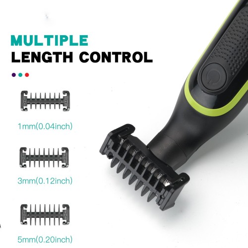 VGR V-017 body shaver beard trimmer professional rechargeable waterproof head shaver electric shaver razor for men