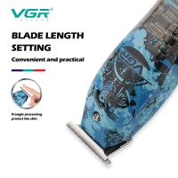 VGR V-923 Hot sale electric hair cutting machine low noise hair clipper professional cordless hair trimmer for Men